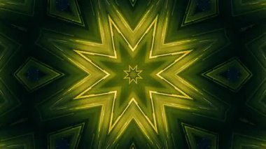 Soyut Kaleydoskop Çekim Rengi Uyumu dinamik renk çekimleri ile simetrik kaleydoskop desenlerini harmanlayarak hareket, derinlik ve denge hissi yaratan görsel açıdan büyüleyici bir tasarım.