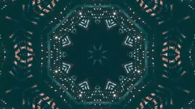 Soyut Kaleydoskop Çekim Rengi Uyumu dinamik renk çekimleri ile simetrik kaleydoskop desenlerini harmanlayarak hareket, derinlik ve denge hissi yaratan görsel açıdan büyüleyici bir tasarım.