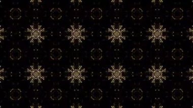 Bu video, simetrik desenli ve düzgün hareketli soyut kaleydoskop görsellerini büyülüyor. Sakinleştirici ve sürükleyici bir görsel deneyim yaratmak için tasarlanan bu dijital animasyonlar, tekrarlayan geometrik formları, uyumlu