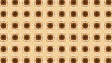 Bu video, simetrik desenli ve düzgün hareketli soyut kaleydoskop görsellerini büyülüyor. Sakinleştirici ve sürükleyici bir görsel deneyim yaratmak için tasarlanan bu dijital animasyonlar, tekrarlayan geometrik formları, uyumlu