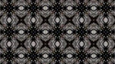 Bu video, simetrik desenli ve düzgün hareketli soyut kaleydoskop görsellerini büyülüyor. Sakinleştirici ve sürükleyici bir görsel deneyim yaratmak için tasarlanan bu dijital animasyonlar, tekrarlayan geometrik formları, uyumlu