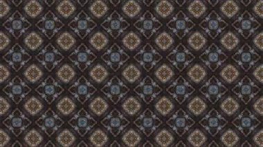 Bu video, simetrik desenli ve düzgün hareketli soyut kaleydoskop görsellerini büyülüyor. Sakinleştirici ve sürükleyici bir görsel deneyim yaratmak için tasarlanan bu dijital animasyonlar, tekrarlayan geometrik formları, uyumlu