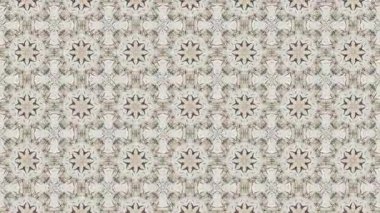 Bu soyut kaleydoskop videosu fütüristik ve modern estetiğe sahip simetrik şekillerin kusursuz bir döngüsünü içeriyor. Dinamik hareket hipnotik görsel bir etki yaratarak hareket grafikleri ve dijital arkaplanlar için ideal hale getiriyor.