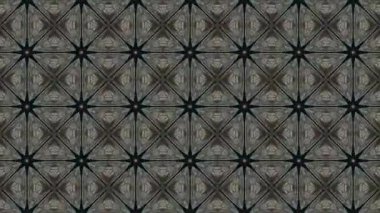 Bu soyut kaleydoskop videosu fütüristik ve modern estetiğe sahip simetrik şekillerin kusursuz bir döngüsünü içeriyor. Dinamik hareket hipnotik görsel bir etki yaratarak hareket grafikleri ve dijital arkaplanlar için ideal hale getiriyor.,