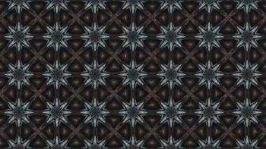 Bu soyut kaleydoskop videosu fütüristik ve modern estetiğe sahip simetrik şekillerin kusursuz bir döngüsünü içeriyor. Dinamik hareket hipnotik görsel bir etki yaratarak hareket grafikleri ve dijital arkaplanlar için ideal hale getiriyor.,