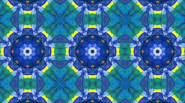 Bu soyut kaleydoskop videosu fütüristik ve modern estetiğe sahip simetrik şekillerin kusursuz bir döngüsünü içeriyor. Dinamik hareket hipnotik görsel bir etki yaratarak hareket grafikleri ve dijital arkaplanlar için ideal hale getiriyor.