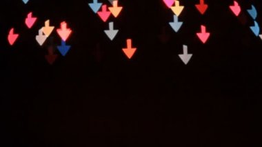 Ok Bokeh arka plan. Mükemmel kompozisyon için.