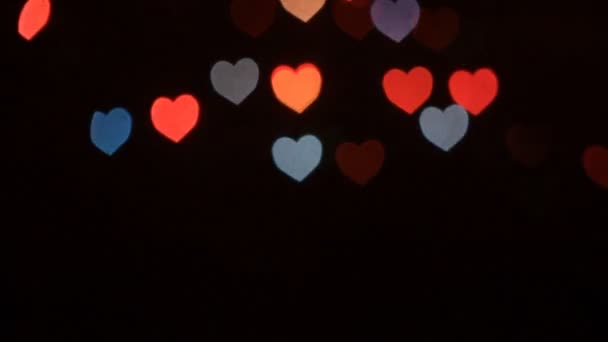 coeur bokeh Valentine's day background 