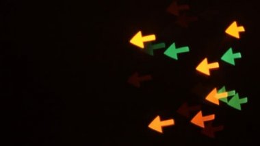 Ok Bokeh arka plan. Mükemmel kompozisyon için.