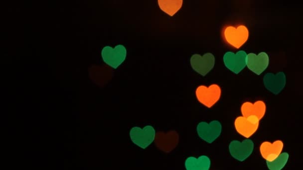 coeur bokeh Valentine's day background 