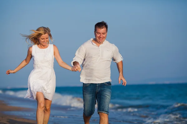 Correr sobre el agua — Foto de Stock