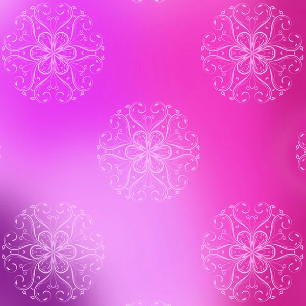 Lente roze en paarse naadloze patroon van mooie bloemen Stockafbeelding