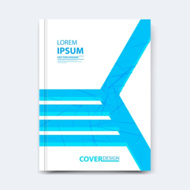Soyut vektör kapak