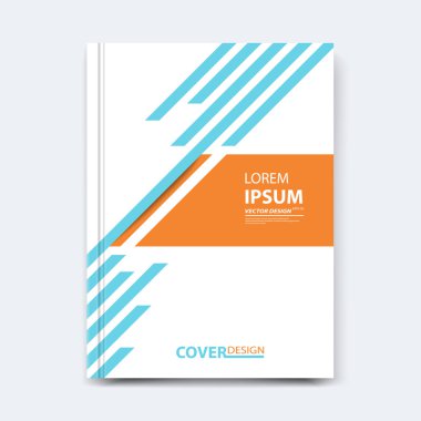 Soyut vektör kapak