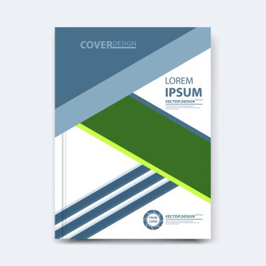 Soyut vektör kapak