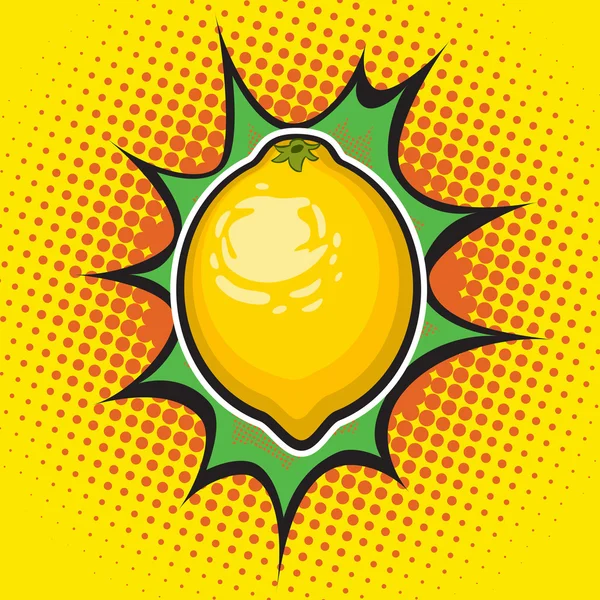 Vektör limon. Sanat.