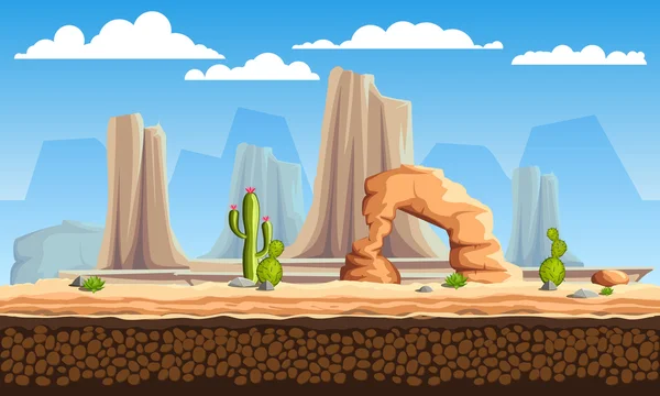 Vahşi batı manzarası