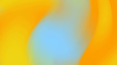 Turuncu ve mavinin soyut karışımı