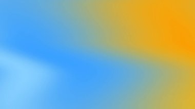 Mavi ve turuncu gradyan