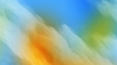 Mavi yeşil ve turuncu soyut arkaplan