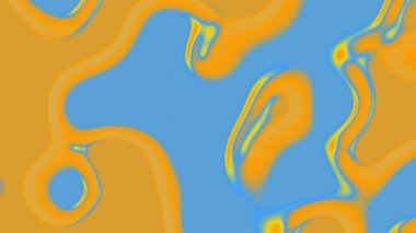 Soyut mavi ve turuncu girdap arka plan tasarımı