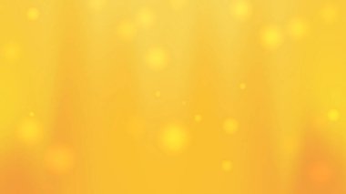 Bulanık sarı ışık çemberleriyle altın arkaplan