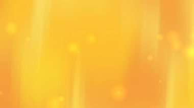 Parlayan Baloncuklar ve Gradyan Işıklı Açık Sarı Soyut Arkaplan
