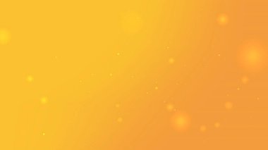 Açık sarı ve turuncu arkaplan ve birçok bulanık parlak nokta
