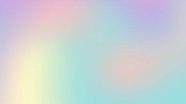 Yaratıcı Kutlama Tasarımları için Gökkuşağı Renkleri ile Yumuşak Pastel Gradyan Arkaplanı