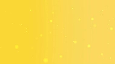Bulanık sarı noktalar etrafa saçılmış
