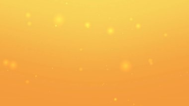 Açık Sarı Soyut Arkaplan Yüzen Parlayan Parçacıklar Kutlama Tasarımı İçin