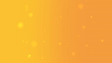 Açık sarı arkaplan ve etrafa saçılmış küçük parlak parçacıklar.