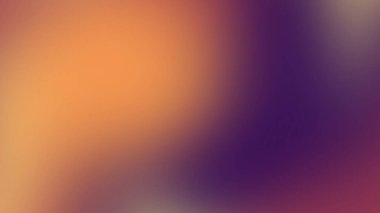 Cadılar Bayramı Tasarımı İçin Bulanık Turuncu ve Mor Gradyan Soyut Arkaplan