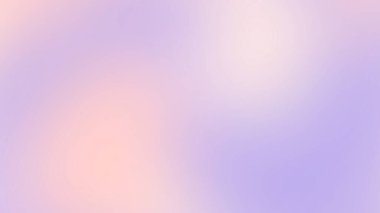 Zarif Tasarım Projeleri için Leylak ve Şeftali Bulanık Gradyan Soyut Arkaplan