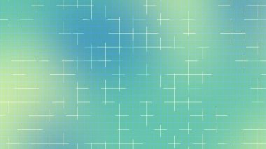 Modern Dijital Sanat Tasarımı için Mavi Yeşil Gradyan Izgara Çizgisi Soyut Arkaplanı
