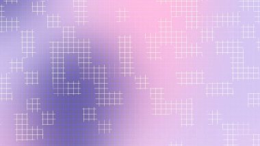 Pembe Menekşe Yumuşak Gradyan Çizgi Çizgisi Arkaplanı Fütürist Soyut Tasarım