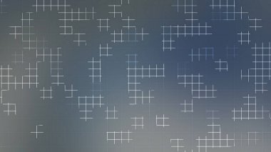 Modern Görsel Tasarım için Mavi Gri İnce Çizgi Çizgisi Geometrik Arkaplanı