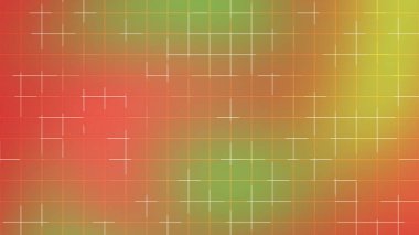 Modern Festivalsel Tasarım için Kırmızı ve Yeşil Gradyan Çizgi Çizgisi Soyut Arkaplanı