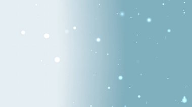 Işıldayan Parıldayan Parçacıklarla Açık Mavi Gradyan Arkaplanı