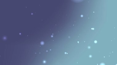 Işıldayan Parıldayan Parçacıklarla Yumuşak Mavi Gradyan Arkaplanı