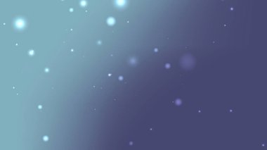 Mavi Menekşe Gradyan Parıltı Parçacık Arkaplanı Yumuşak Yüzen Işıklar