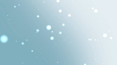 Yumuşak Mavi Gradyan Parıltı Parçacık Arkaplan Canlandırması