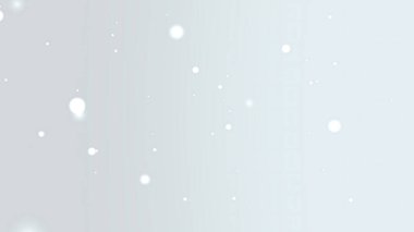 Yumuşak Beyaz Yüzen Parıldayan Parçacık Arkaplanı