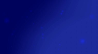 Parıltı ve Parçacık Efektleriyle Mavi Arkaplan