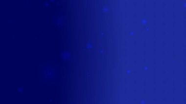 Işıldayan Parçacıklarla Derin Mavi Arkaplan
