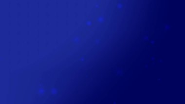 Işıltılı ve Yumuşak Parçacıklı Mavi Gradyan Arkaplanı