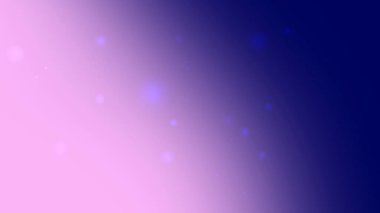 Parlayan parçacıklar ve bokeh etkisine sahip mavi pembe gradyan arkaplan