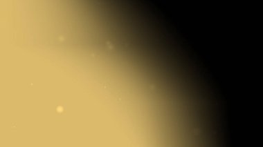 Altın gradyanı Bokeh ile siyaha dönüyor