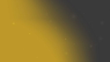 Işıltılı Işık Parçacıkları ile Altın Siyah Gradyan Arkaplanı