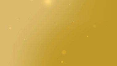 Yüzen Parıldayan Parçacıklarla Yumuşak Altın Parlak Arkaplan